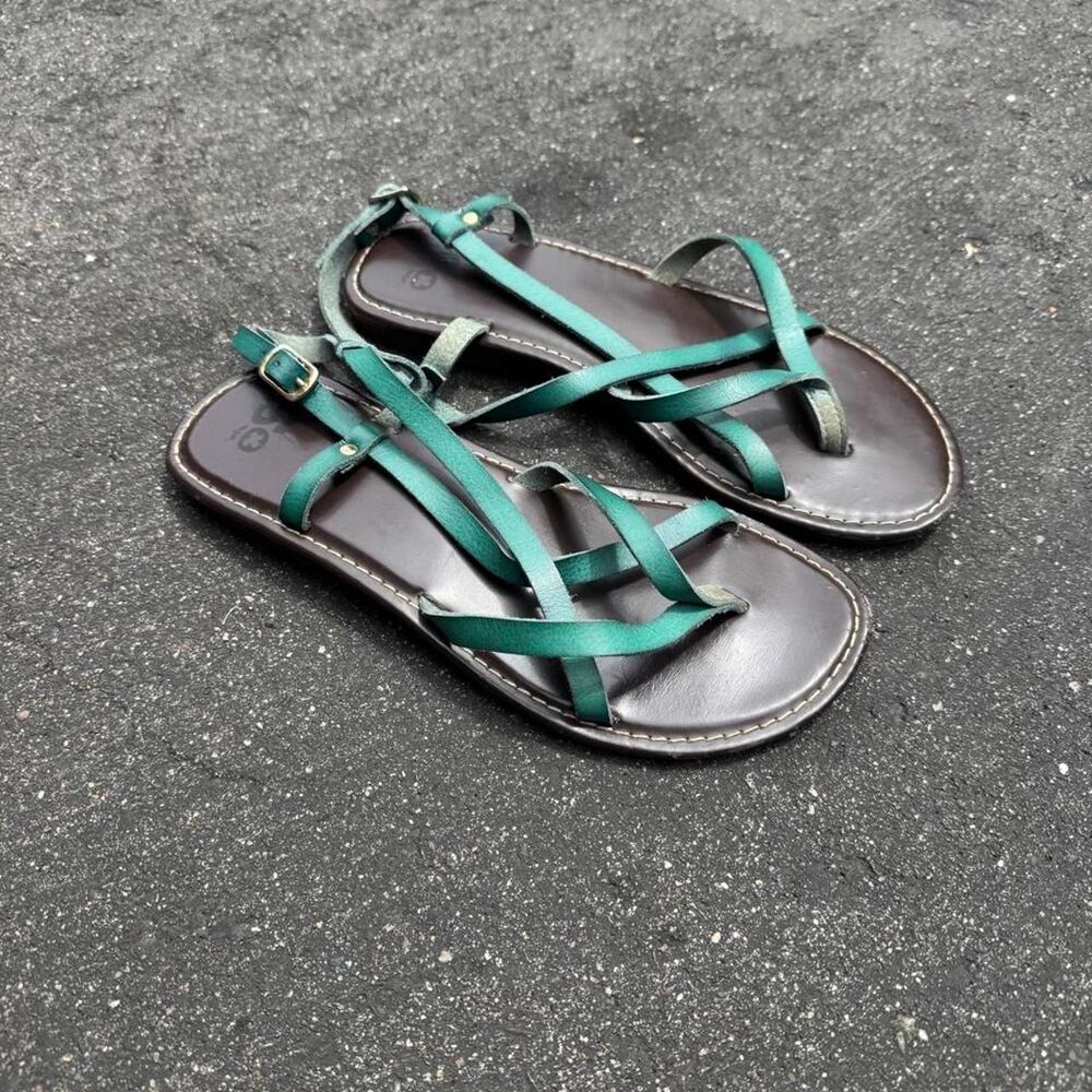 So-clothing Women's Green Sandals